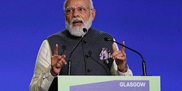 莫迪总统承诺印度2070年完成碳中和