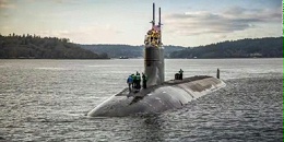 美国核潜艇在南海撞上不明物体